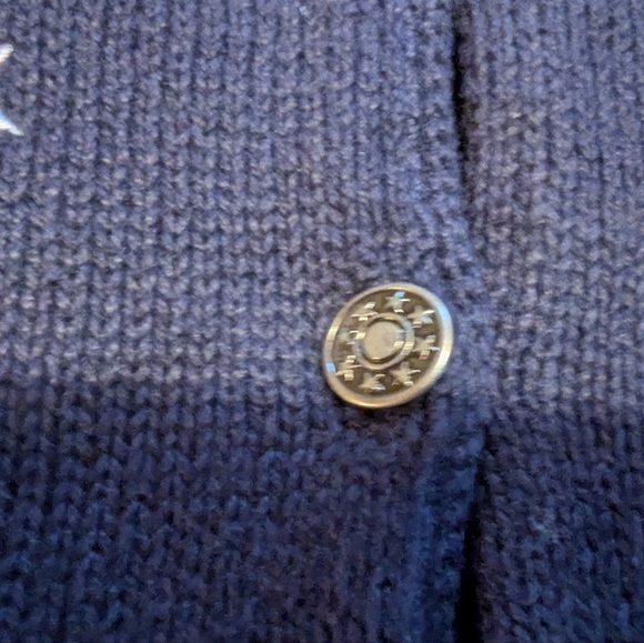 Vintage Christopher And Banks American Flag Vest Knit 2X - Picture 3 of 8